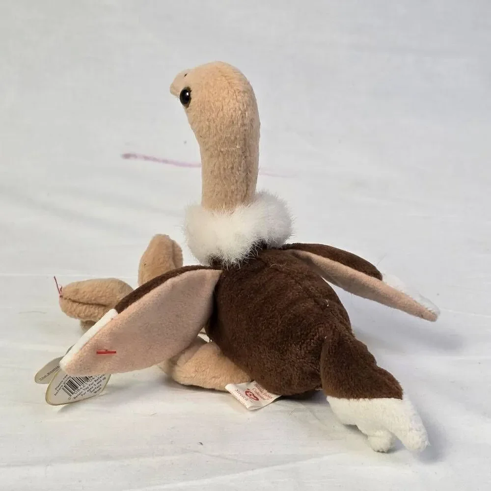 TY Beanie Baby Stretch Ostrich Plush 1997 with Tags